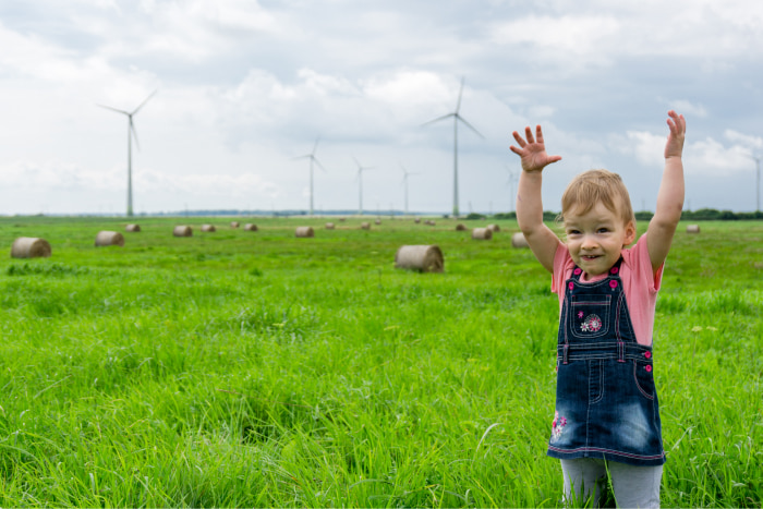 Child hay turbines iStock-826280122