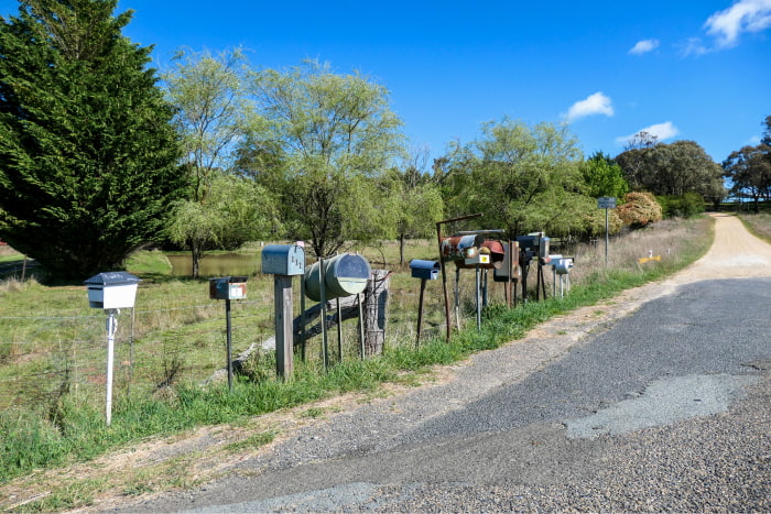 Neighbours and Landholders Letterboxes iStock-1737934958